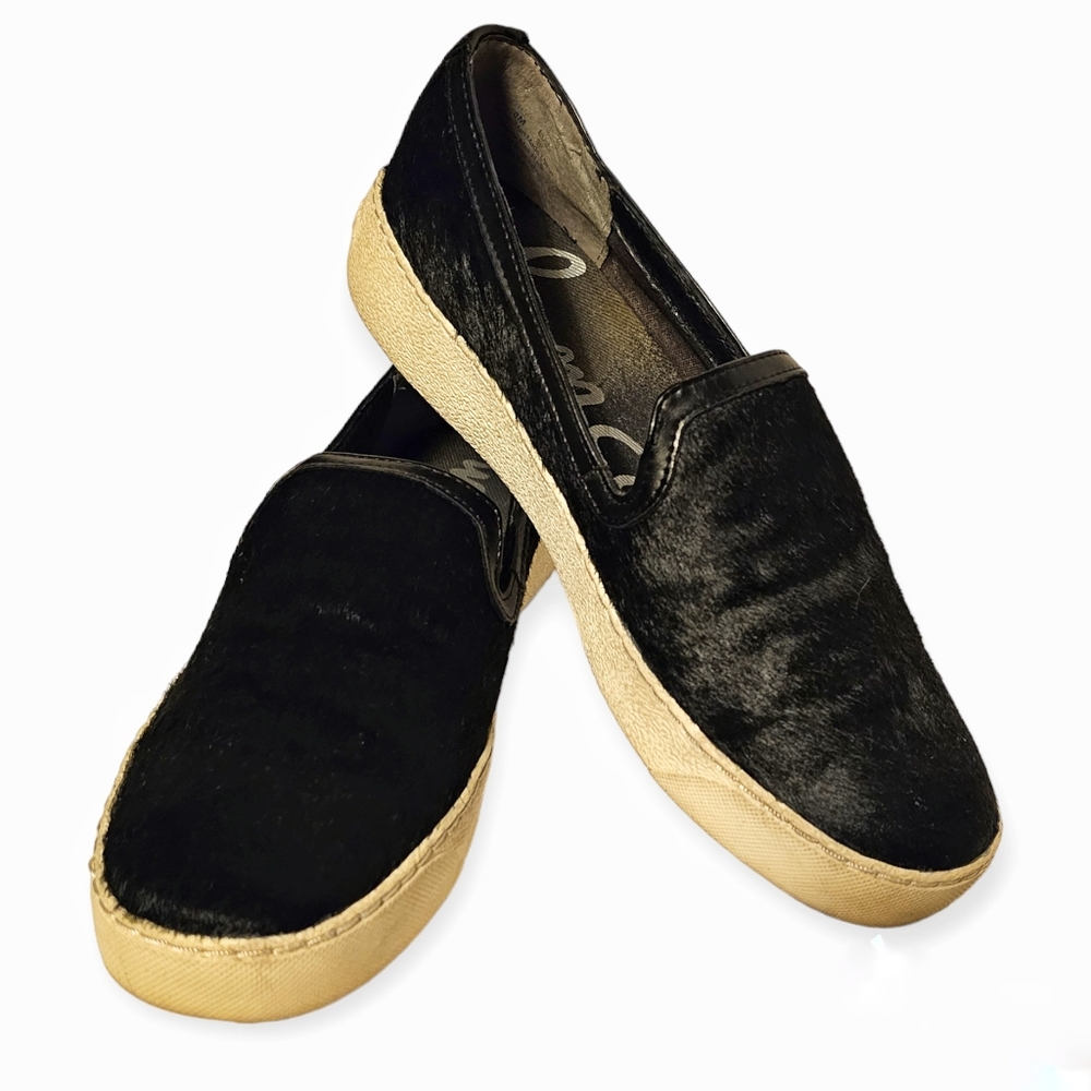 🆕 Sam Edelman Becker Fur and Leather Sneaker